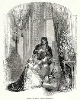 Froissart: King Edward III and the Countess of Salisbury