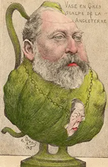 The Andrew Jenkins Collection: King Edward VII and Chamberlain as a stone vase