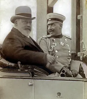 King Edward VII and Kaiser Wilhelm II