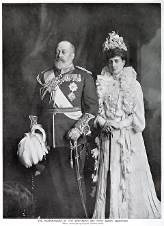 Aug22: King Edward VII and Queen Alexandra