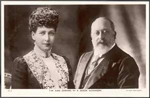 Consort: King Edward VII with Queen Alexandra consort