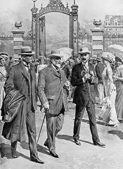 Dec18: King Edward VII - last visit to Biarritz
