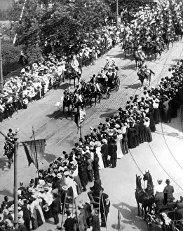 Wilhelmshohe: King Edward VII. visits Germany in 1907