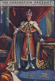Abdicated: King Edward VIII at his Coronation