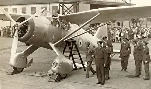 Martlesham: King Edward VIII and the Duke of York inspect prototype