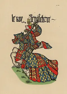 Equestre: King of England, le roi d'angleterre