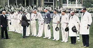 Sutcliffe: The King with the English cricket team