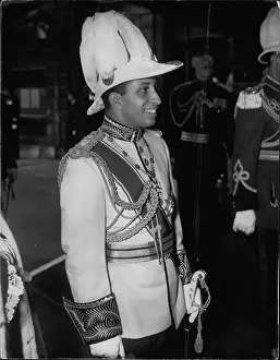 Overthrown: King Faisal of Iraq in uniform