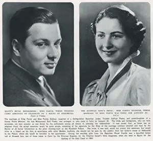 Faruk: King Faruk of Egypt and his bride