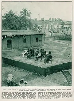 Haldane: King Feisal crowned King of Mesopotamia