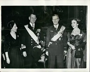 Thrashed: King Frederick and Queen Ingrid of Denmark in Sweden