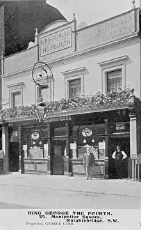 Proprietor: King George IV pub, Montpelier Square, Knightsbridge, London