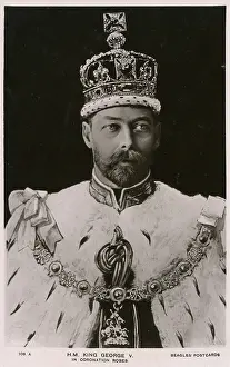 Trappings: King George V in his Coronation Robes