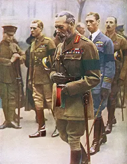 Khaki: King George V and others at first Armistice anniversary