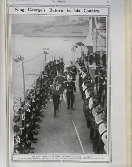 Danton: King George V inspection of Danton