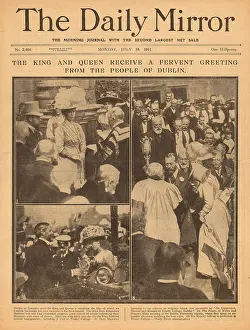 Tabloid: King George V and Queen Mary visit Dublin