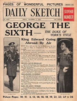 Abdicated: King George VI announced after Abdication