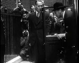 Exiting: King George VI, the British Monarch Exiting