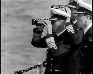 King George VI and Another British Royal Naval