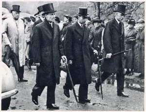 Glamis: King George VI at Countess of Strathmore's funeral