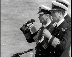 Attendance: King George VI and Lord Louis Mountbatten Both