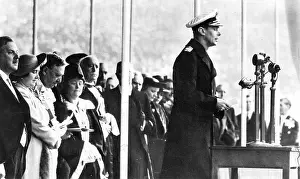 Ibrox: King George VI opens Empire Exhibition, Glasgow 1938