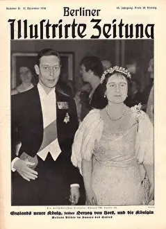 Illustrirte: King George VI and Queen Elizabeth