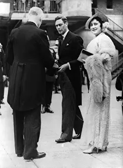 Lambeth: King George VI and Queen Elizabeth on their