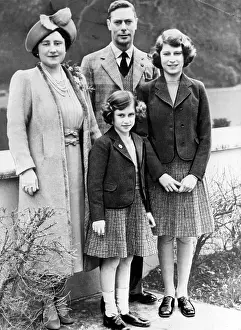 Unexpectedly: King George VI and Royal Family group