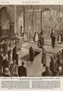 Committal: King George VI's funeral: the committal