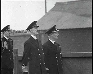 Haakon: King Haakon VII of Norway Inspecting Soldiers