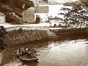 Harrys: King Harry's Ferry, Cornwall, Victorian period