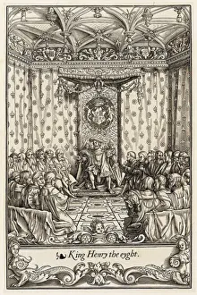 Halles: King Henry VIII and his court