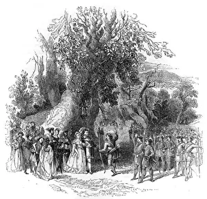 Shooters: King Henry VIII watching archery contest