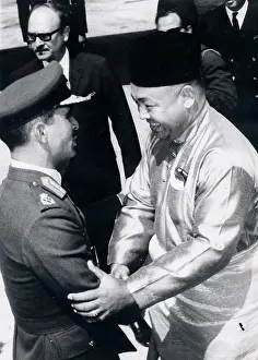 Sayed: King Hussein of Jordan with King of Malaysia