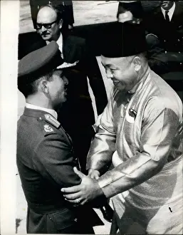 Sayed: King Hussein of Jordan with King of Malaysia