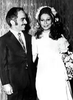 Alia: King Hussein of Jordan, marries his 3rd ?