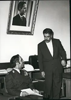 Wasfi: King Hussein with Prime Minister