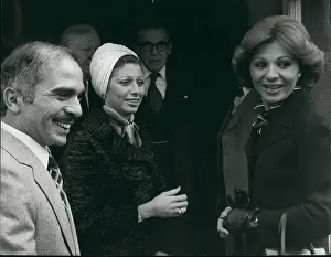 Annemarie: King Hussein and Queen Alia with Empress Farah