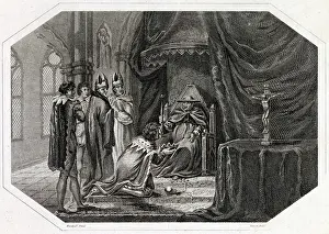 Submission: King John submits to Papal Legate