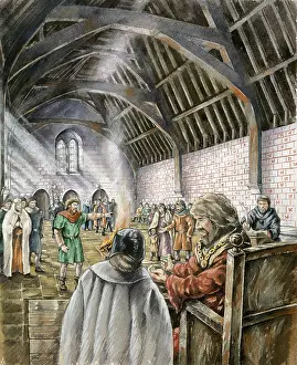 Sarum: King John's New Hall, Old Sarum