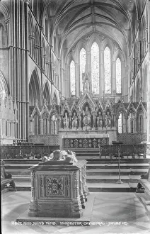 Recumbent: King John's Tomb at Worcester Cathedral