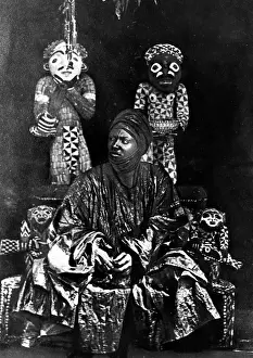 Cameroon: King Joja of Bamum, 1902