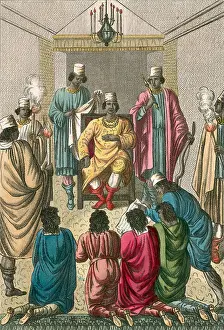 Ambassadors: King of Kongo Receiving Dutch Ambassadors, 1642