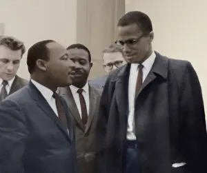 Radicals: King and Malcolm X both watched a Senate hearing