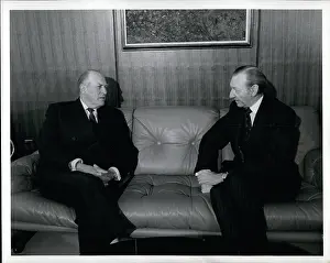 Olaf: King Olav V of Norway and Kurt Waldheim of UN