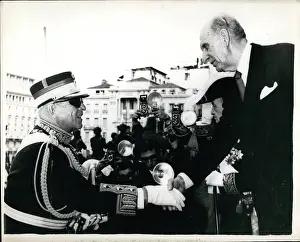Papandreou: King Paul of Greece and George Papandreou