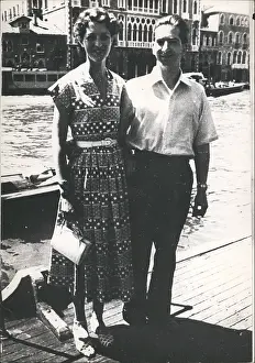 Lagoons: Former King Peter and Queen Alexandra in Venice