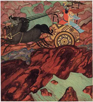 Nathaniel: King Pluto in his chariot