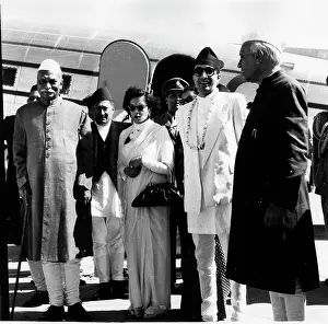 Prasad: King and Queen of Nepal on State visit to Delhi
